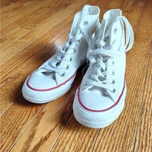 High-Top White Converse Sneakers
